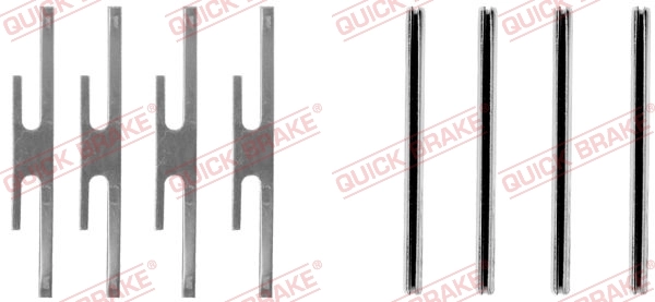 Accessory Kit, disc brake pad